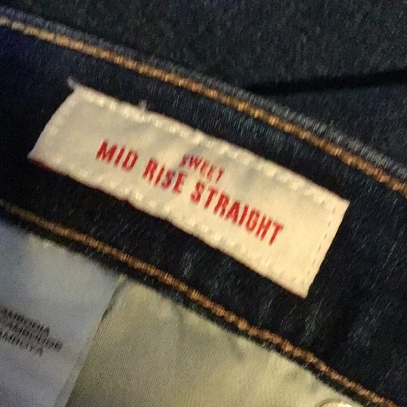 sac730 🍀Mid Rise Sweet Straight w/ 30" Inseam Lucky Jeans - Picture 4 of 8